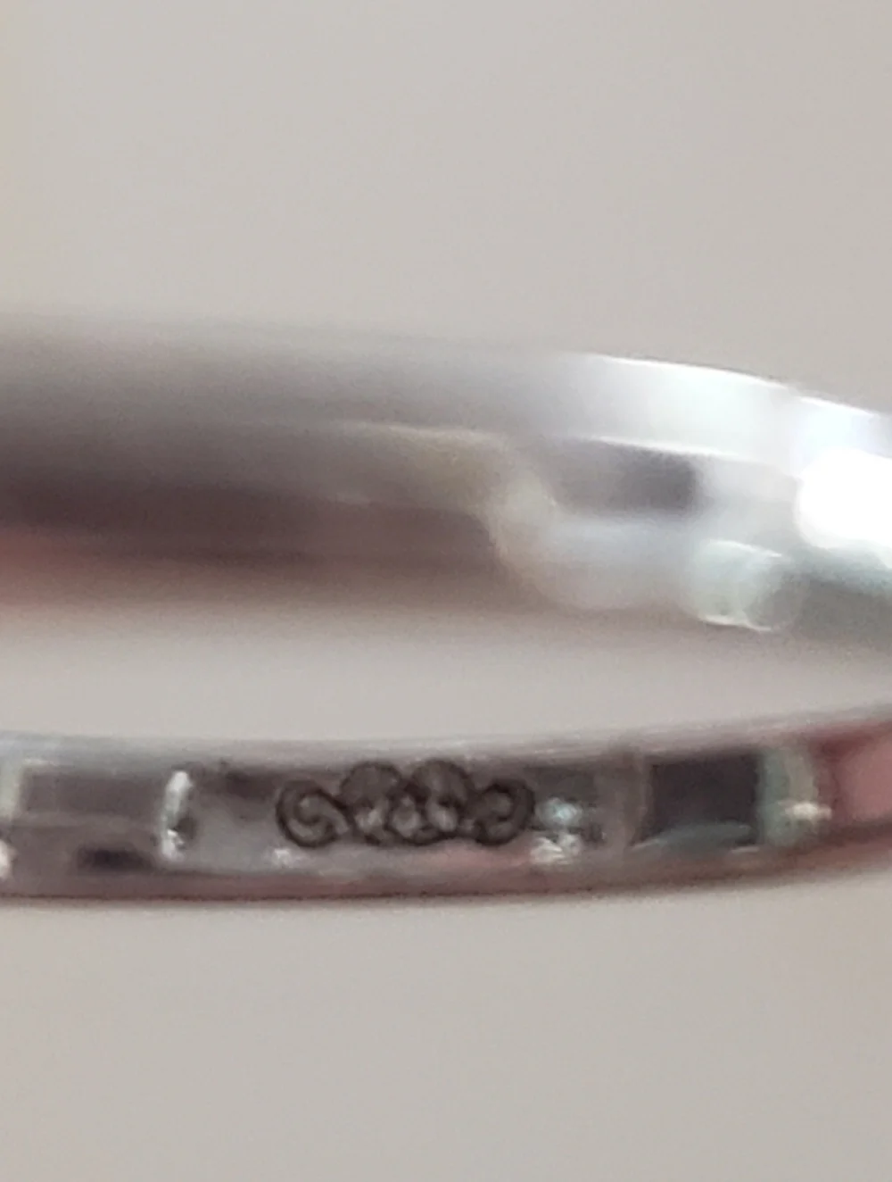Cocktail Ring, Faux Aquamarine, Sterling Silver, Not Used, Like New, Size 8